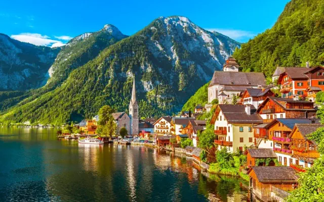 Salzburg i Bajeczne Hallstatt